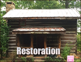 Historic Log Cabin Restoration  Dundee, Ohio
